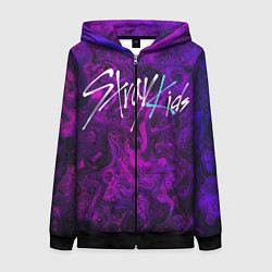 Женская толстовка на молнии Stray Kids