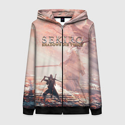 Женская толстовка на молнии Sekiro - Boss Fight