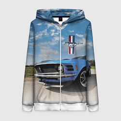 Женская толстовка на молнии Mustang