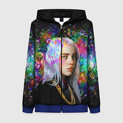 Женская толстовка на молнии Billie Eilish