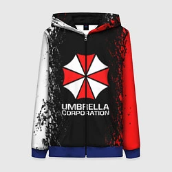 Женская толстовка на молнии UMBRELLA CORP