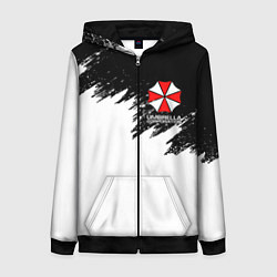 Толстовка на молнии женская UMBRELLA CORP, цвет: 3D-черный