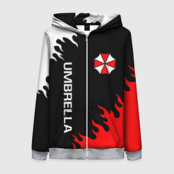 Женская толстовка на молнии UMBRELLA CORP