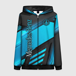 Женская толстовка на молнии Mercedes-Benz