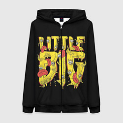 Толстовка на молнии женская Little Big, цвет: 3D-черный