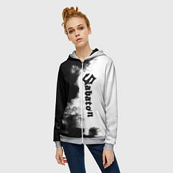 Толстовка на молнии женская Sabaton, цвет: 3D-меланж — фото 2