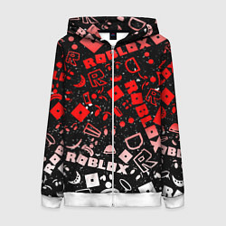 Женская толстовка на молнии Roblox