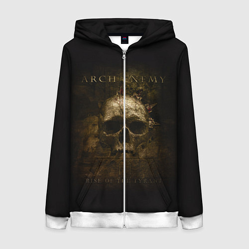 Женская толстовка на молнии ARch Enemy 37 / 3D-Белый – фото 1