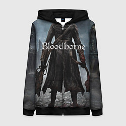 Женская толстовка на молнии Bloodborne