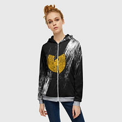 Толстовка на молнии женская Wu-Tang Clan, цвет: 3D-меланж — фото 2