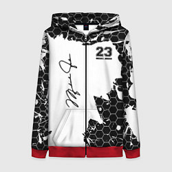 Женская толстовка на молнии Michael Jordan 23