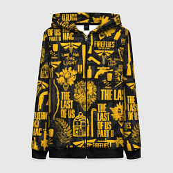 Толстовка на молнии женская THE LAST OF US 2, цвет: 3D-черный