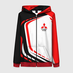 Женская толстовка на молнии Mitsubishi EVO Uniform