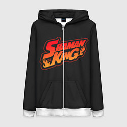 Женская толстовка на молнии Шаман Кинг