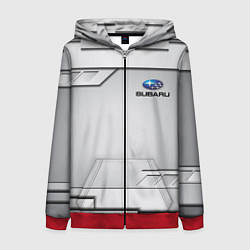 Женская толстовка на молнии SUBARU СУБАРУ