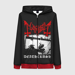 Толстовка на молнии женская Mayhem, цвет: 3D-красный