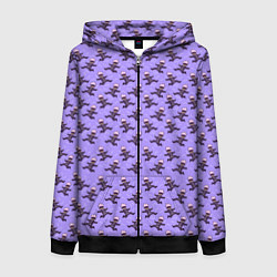 Толстовка на молнии женская ГОДЖО САТОРУ GOJO SATORU, цвет: 3D-черный