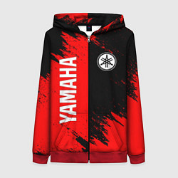 Женская толстовка на молнии YAMAHA ЯМАХА