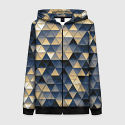 Толстовка на молнии женская MOZZY, цвет: 3D-черный