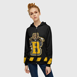 Толстовка на молнии женская BOSTON BRUINS, цвет: 3D-черный — фото 2