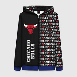 Женская толстовка на молнии CHICAGO BULLS 7