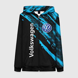 Женская толстовка на молнии Volkswagen Фольксваген