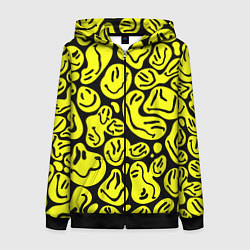 Женская толстовка на молнии The Смайлики