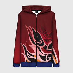 Женская толстовка на молнии ТОМА GENSHIN IMPACT