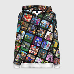 Женская толстовка на молнии ROBLOX СЮЖЕТЫ