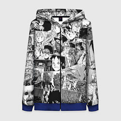 Женская толстовка на молнии Дорохэдоро pattern