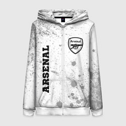 Женская толстовка на молнии Arsenal Sport на светлом фоне