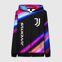 Женская толстовка на молнии Juventus speed game lights