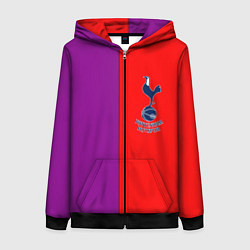 Женская толстовка на молнии Tottenham fc geometry