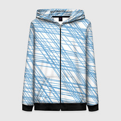 Женская толстовка на молнии Паутина проводов