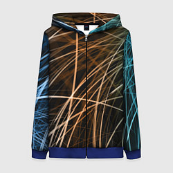 Женская толстовка на молнии Иллюминация