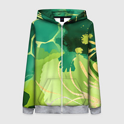 Женская толстовка на молнии Вдохновленный природой
