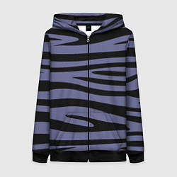 Женская толстовка на молнии Морские полоски