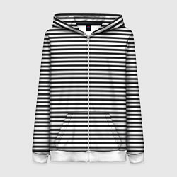 Женская толстовка на молнии Тельняшка подводника