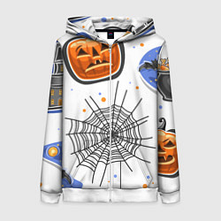 Женская толстовка на молнии Holiday halloween