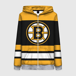 Женская толстовка на молнии Boston Bruins