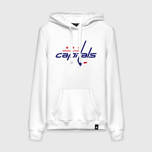 Женская толстовка-худи Washington Capitals / Белый – фото 1