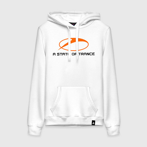 Женская толстовка-худи A State of Trance / Белый – фото 1
