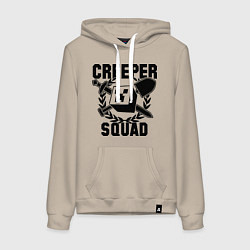 Женская толстовка-худи Creeper Squad