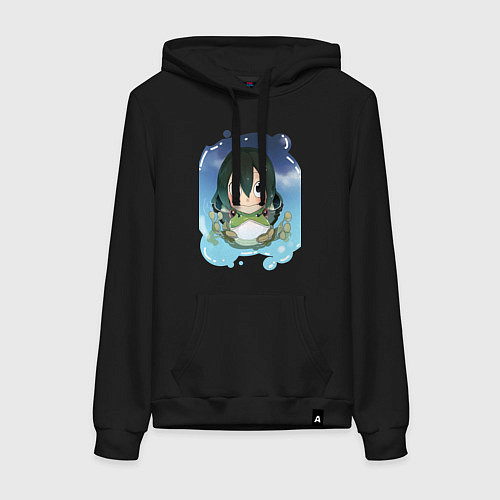 Женская толстовка-худи Моя геройская академия / Черный – фото 1