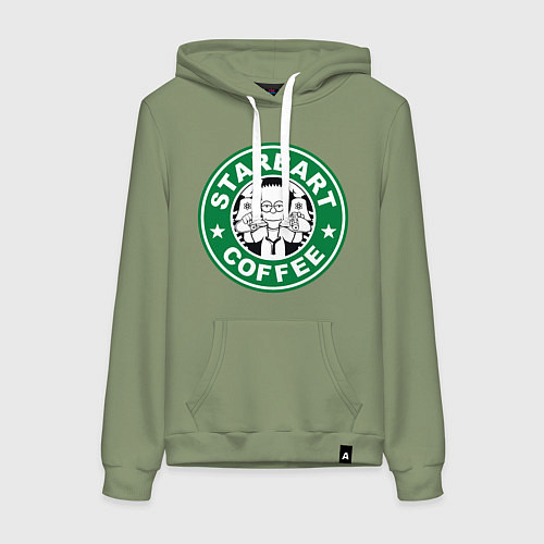 Женская толстовка-худи Starbart / Авокадо – фото 1