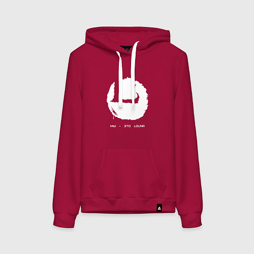 Женская толстовка-худи Мы - это Louna / Маджента – фото 1