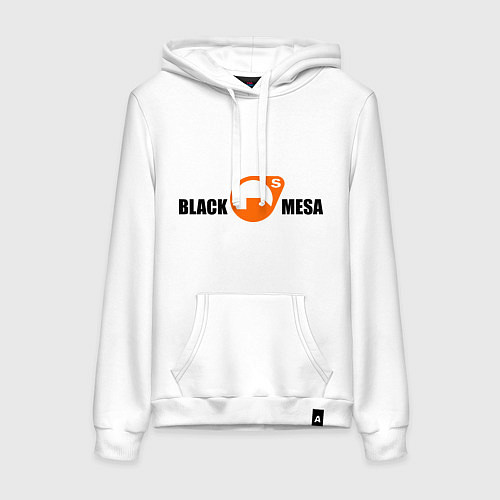 Женская толстовка-худи Black Mesa: Logo / Белый – фото 1