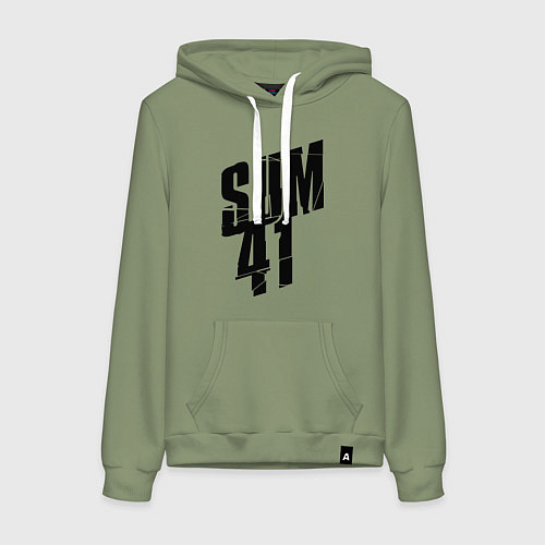 Женская толстовка-худи Sum Forty One / Авокадо – фото 1