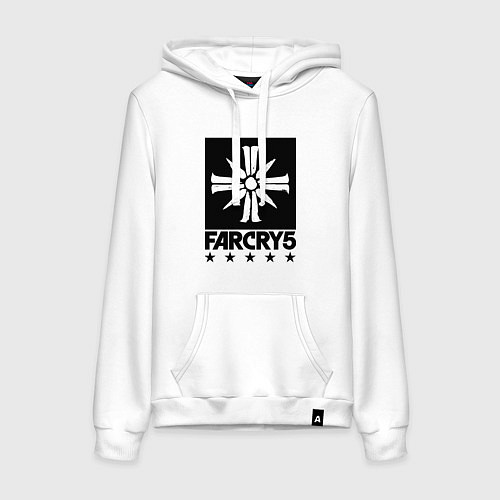 Женская толстовка-худи Eden's Gate: Far Cry 5 / Белый – фото 1