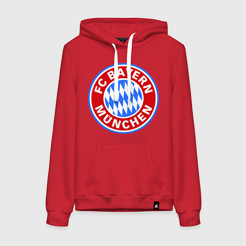 Женская толстовка-худи Bayern Munchen FC / Красный – фото 1